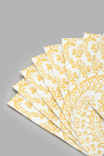 Load image into Gallery viewer, Redtag-Gold-Floral-Paper-Napkins-(20-Piece)-Napkins-Home-Dining-
