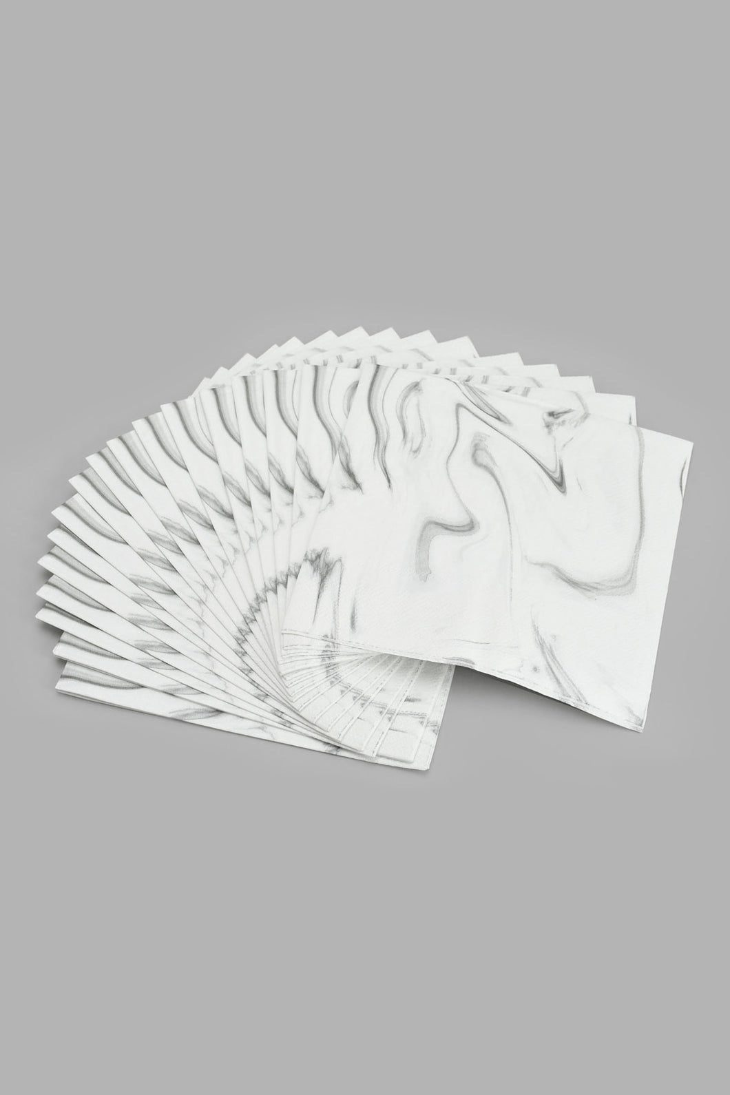 Redtag-White-Marble---Paper-Napkins-(20-Piece)-Napkins-Home-Dining-