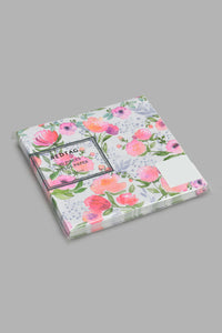 Redtag-Assorted-Floral---Paper-Napkins-(20-Piece)-Napkins-Home-Dining-