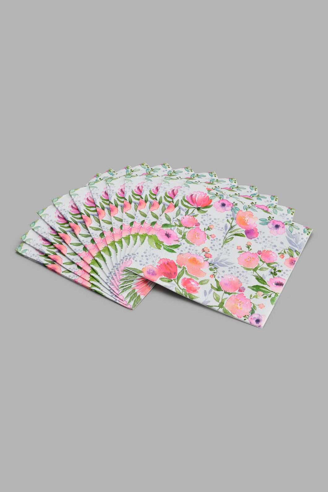 Redtag-Assorted-Floral---Paper-Napkins-(20-Piece)-Napkins-Home-Dining-