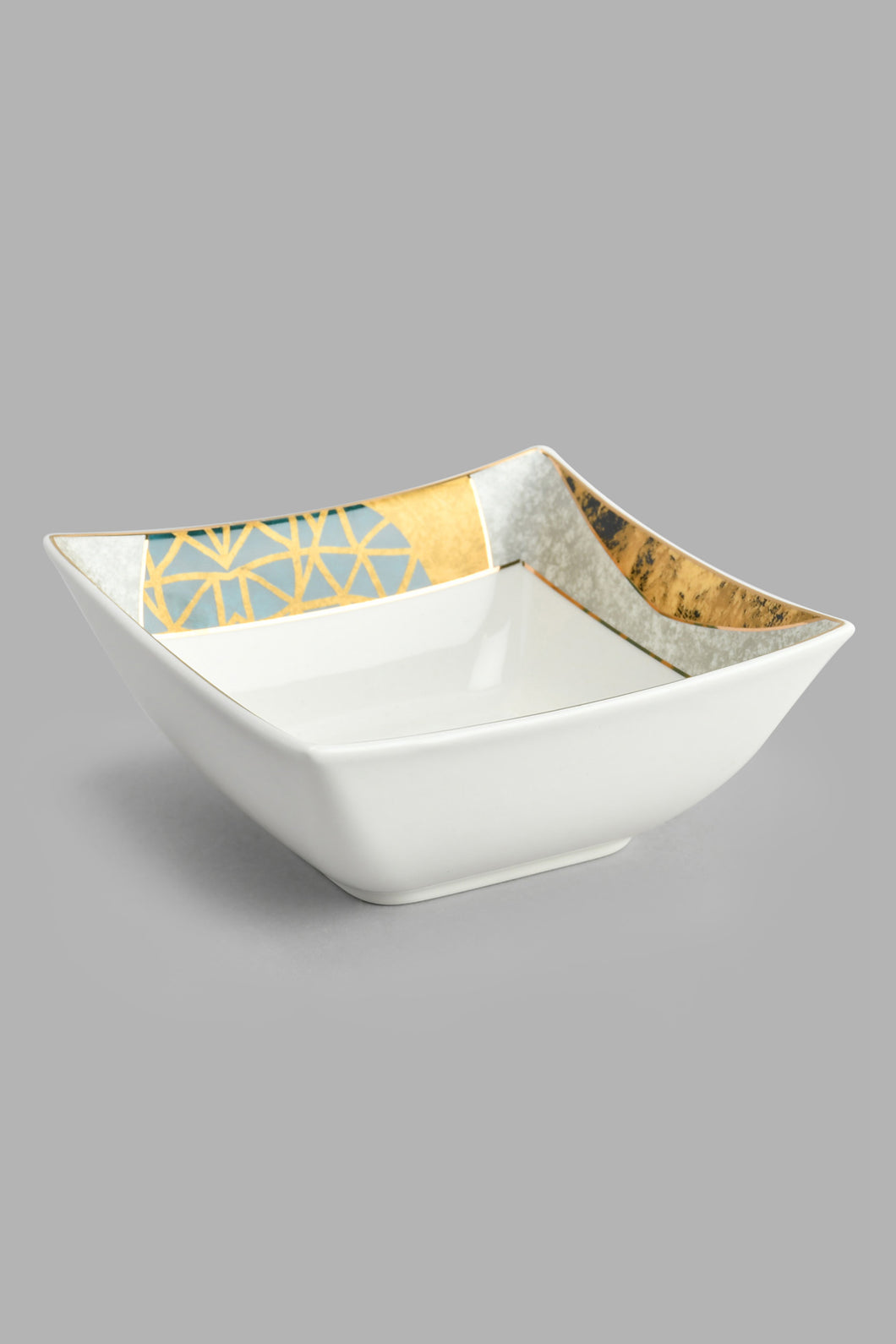 Redtag-Assorted-Geometric-Square-Cereabowl-Soup-Bowls-Home-Dining-