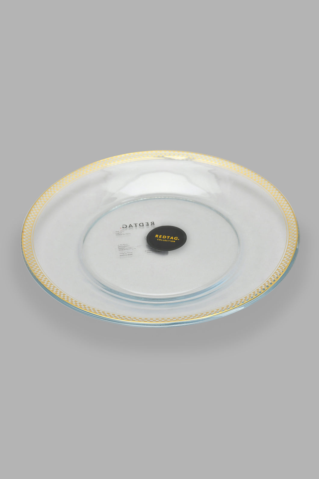 Redtag-Floral-Glass-Side-Plate-Dinner-Plates-Home-Dining-