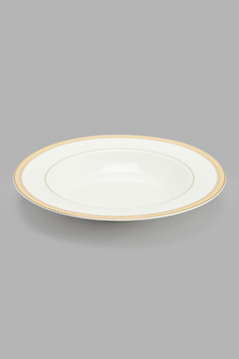 Redtag-Floral-Soup-Plate-Soup-Plates-Home-Dining-