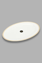 Load image into Gallery viewer, Redtag-Floral-14&quot;-Oval-Plate-Platter-Home-Dining-
