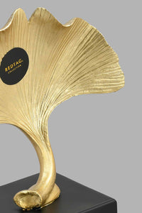 Redtag-Gold-Leaf-Statue-With-Base-Artefact-Home-Decor-