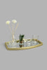 Redtag-Gold-Tray-With-Candle-Holder-Set-(6-Piece)-Trays-Home-Decor-