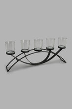 Load image into Gallery viewer, Redtag-Black-Decorative-Candleholder-Set(5Piece)-Trays-Home-Decor-
