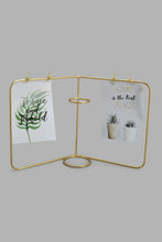 تنزيل الصورة على معرض الصور، Redtag-Gold-Frame-&amp;-Flower-Gift-Set-Trays-Home-Decor-
