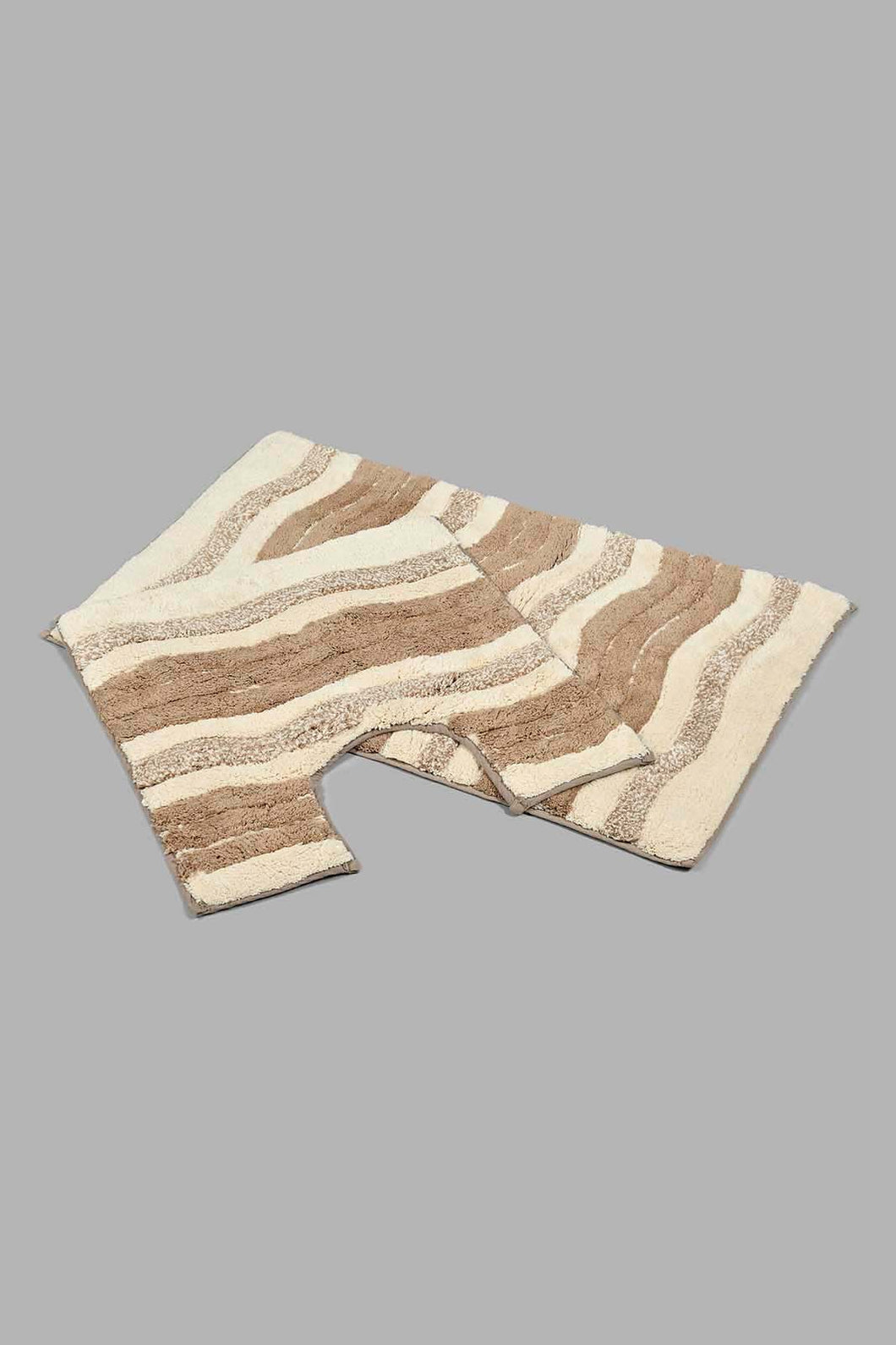 Redtag-Beige-Bath-Mat-Set-(2-Piece)-Colour:Beige,-Filter:Home-Bathroom,-HMW-BAC-Bathmat,-New-In,-New-In-HMW-BAC,-Non-Sale,-S22B,-Section:Homewares-Home-Bathroom-