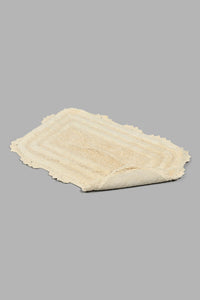 Redtag-Cream-Bath-Mat-Set-(2-Piece)-Colour:Cream,-Filter:Home-Bathroom,-HMW-BAC-Bathmat,-New-In,-New-In-HMW-BAC,-Non-Sale,-S22B,-Section:Homewares-Home-Bathroom-