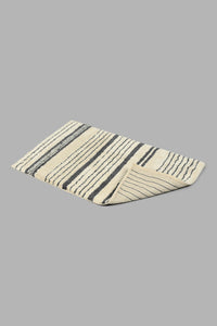 Redtag-Grey--Bath-Mat-Set-(2-Piece)-Bathmats-Home-Bathroom-