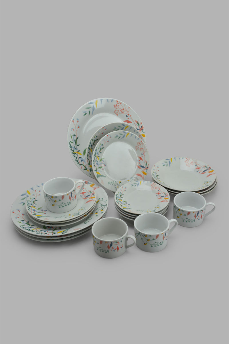Redtag-Assorted-Floral-Design-Dinner-Set-(20-Piece)-Category:Dinner-Sets,-Colour:Multicolour,-Filter:Home-Dining,-HMW-DIN-Crc-Crockery,-New-In,-New-In-HMW-DIN,-Non-Sale,-S22B,-Section:Homewares-Home-Dining-