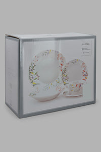 Redtag-Assorted-Floral-Design-Dinner-Set-(20-Piece)-Category:Dinner-Sets,-Colour:Multicolour,-Filter:Home-Dining,-HMW-DIN-Crc-Crockery,-New-In,-New-In-HMW-DIN,-Non-Sale,-S22B,-Section:Homewares-Home-Dining-