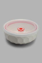 Load image into Gallery viewer, Redtag-White-Embossed-Porcelain-Food-Storage-Food-Storage-Home-Dining-
