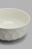 Redtag-White-Embossed-Porcelain-Food-Storage-Food-Storage-Home-Dining-