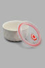 Redtag-White-Embossed-Porcelain-Food-Storage-Food-Storage-Home-Dining-