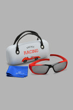 Load image into Gallery viewer, Redtag-Sports-Sunglasses-With-Cases-Sports-Boys-
