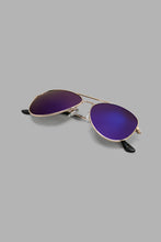 Load image into Gallery viewer, Redtag-Multicolour-Aviator-Sunglasses-Aviator-Boys-
