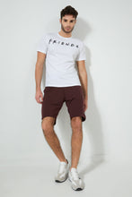 تنزيل الصورة على معرض الصور، Redtag-Burgundy-Shorts-Active-Shorts-Men&#39;s-
