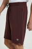 Redtag-Burgundy-Shorts-Active-Shorts-Men's-