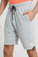 تنزيل الصورة على معرض الصور، Redtag-Grey-Shorts-Active-Shorts-Men&#39;s-
