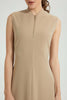 Redtag-Sand-Long-Dress-Dresses-Women's-