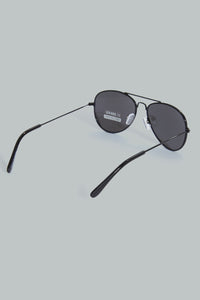 Redtag-Black-Aviator-Sunglasses-For-Boys-Boys-Sunglasses,-Colour:Black,-Filter:Boys-Accessories,-New-In,-New-In-BOY-ACC,-Non-Sale,-S22B-Boys-