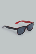 تنزيل الصورة على معرض الصور، Redtag-Black-And-Red-Wayfarer-Sunglasses-For-Boys-BOY-Sunglasses,-Colour:Black,-Colour:Red,-Filter:Boys-Accessories,-New-In,-New-In-BOY-ACC,-Non-Sale,-S22B-Boys-
