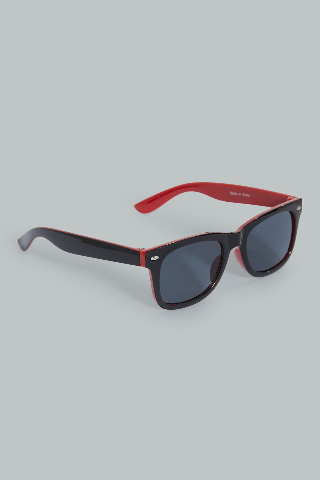 Redtag-Black-And-Red-Wayfarer-Sunglasses-For-Boys-BOY-Sunglasses,-Colour:Black,-Colour:Red,-Filter:Boys-Accessories,-New-In,-New-In-BOY-ACC,-Non-Sale,-S22B-Boys-