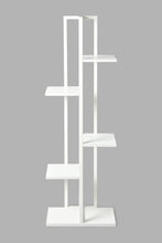 Load image into Gallery viewer, Redtag-White-Plant-Stand-With-3-Layers-Shelves-Home-Decor-
