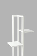 Load image into Gallery viewer, Redtag-White-Plant-Stand-With-3-Layers-Shelves-Home-Decor-
