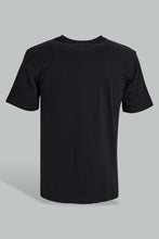 تنزيل الصورة على معرض الصور، Redtag-Black-Tiger-Face-Printed-T-Shirt-All-Over-Prints-Men&#39;s-
