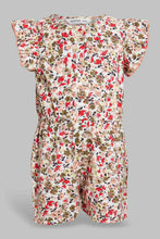 Load image into Gallery viewer, Redtag-Multicolour-All-Over-Print-Jumpsuits-Infant-Girls-3 to 24 Months
