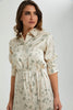 Redtag-Assorted-Collared-3/4-Sleeve-Maxi-Dress-Colour:Assorted,-Filter:Women's-Clothing,-Limited-Edition-Dresses,-New-In,-New-In-Women,-Non-Sale,-S22B,-Section:Women-Women's-