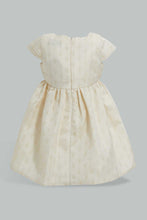 Load image into Gallery viewer, Redtag-Jacquard-Cap-Sleeves-Dress-Dresses-Infant-Girls-3 to 24 Months
