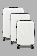 Load image into Gallery viewer, Redtag-White-Luggage-Trolley--20&quot;-White-Hard-Luggage-Travel-Accessories-
