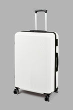 Load image into Gallery viewer, Redtag-White-Luggage-Trolley-24&quot;-White-Hard-Luggage-Travel-Accessories-
