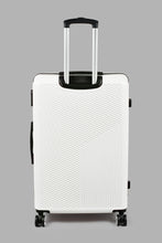 Load image into Gallery viewer, Redtag-White-Luggage-Trolley-24&quot;-White-Hard-Luggage-Travel-Accessories-
