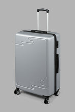 تنزيل الصورة على معرض الصور، Redtag-Blue-Luggage-Trolley-24&quot;-Blue-Hard-Luggage-Travel-Accessories-
