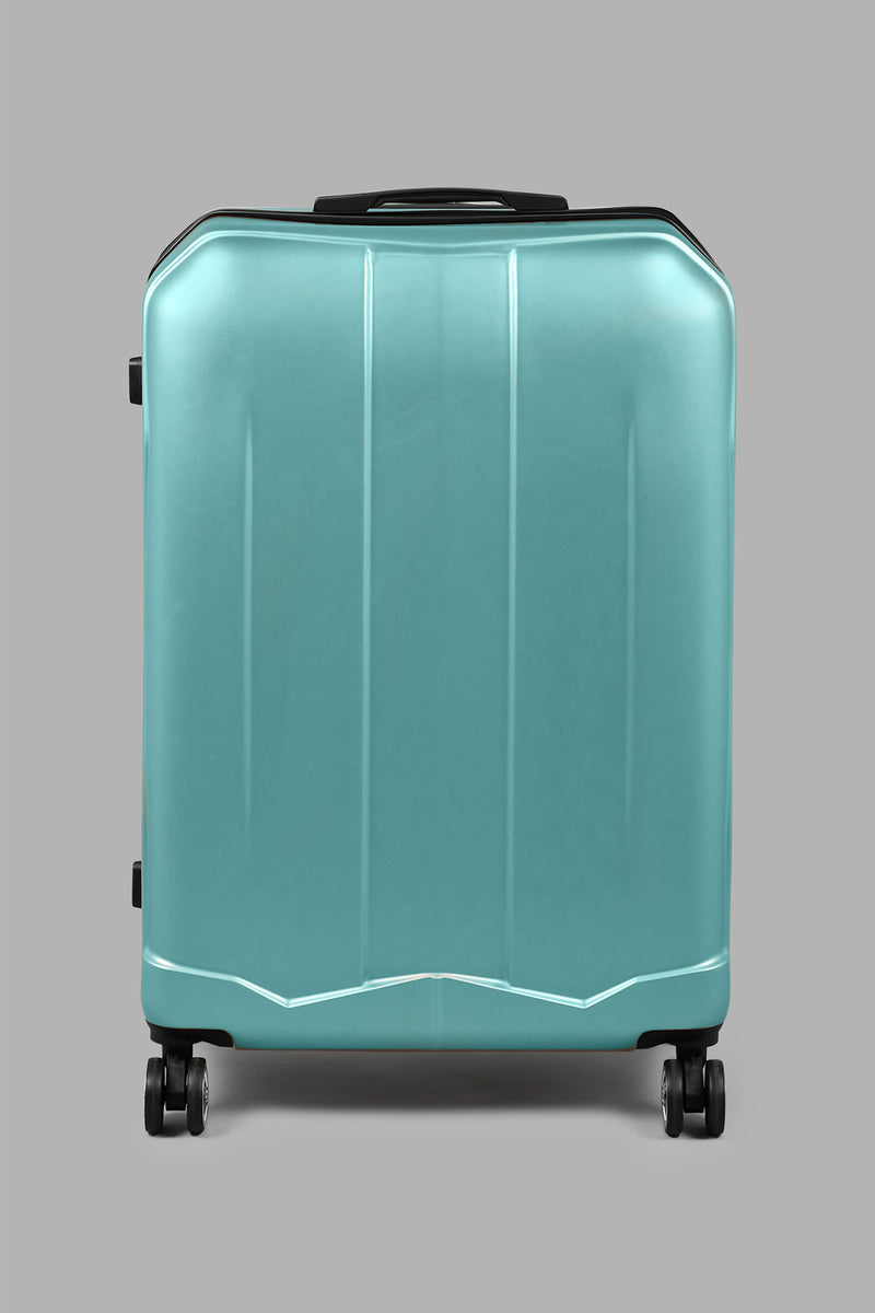Redtag-Blue-Luggage-Trolley-24",-Blue-Color-Hard-Luggage-Travel-Accessories-