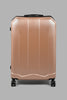 Redtag-Pink-Luggage-Trolley-24",-Pink-Color-Hard-Luggage-Travel-Accessories-