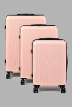 Load image into Gallery viewer, Redtag-Pink-Luggage-Trolley--20&quot;-Pink-Hard-Luggage-Travel-Accessories-
