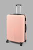 Redtag-Pink-Luggage-Trolley-24"-Pink-Hard-Luggage-Travel-Accessories-