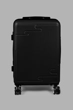 تنزيل الصورة على معرض الصور، Redtag-Black-Luggage-Trolley--20&quot;-Black-Hard-Luggage-Travel-Accessories-
