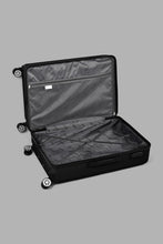 تنزيل الصورة على معرض الصور، Redtag-Black-Luggage-Trolley--20&quot;-Black-Hard-Luggage-Travel-Accessories-
