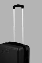 تنزيل الصورة على معرض الصور، Redtag-Black-Luggage-Trolley--20&quot;-Black-Hard-Luggage-Travel-Accessories-
