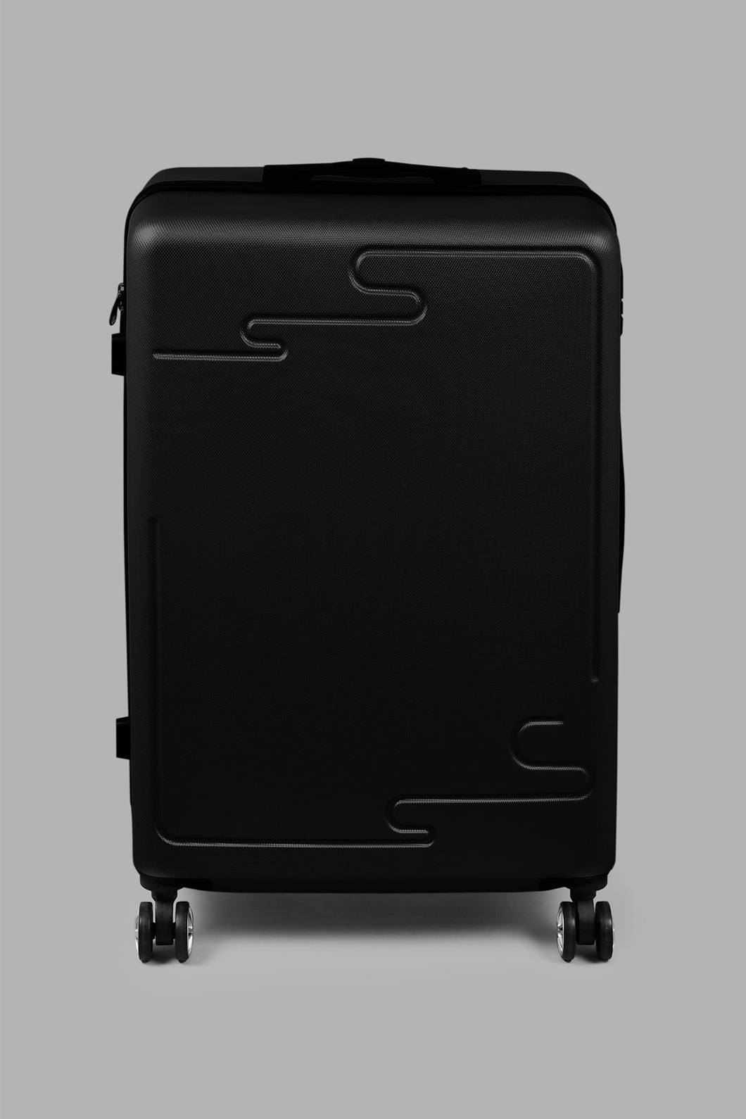 Redtag-Black-Luggage-Trolley-24