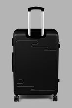 تنزيل الصورة على معرض الصور، Redtag-Black-Luggage-Trolley-24&quot;-Black-Hard-Luggage-Travel-Accessories-
