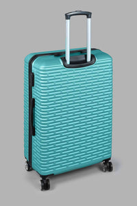 Redtag-Luggage-Trolley--(20-Inch)-Green-Hard-Luggage-Travel-Accessories-