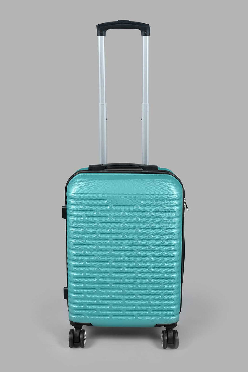 Redtag-Luggage-Trolley-(24-Inch)-Green-Hard-Luggage-Travel-Accessories-